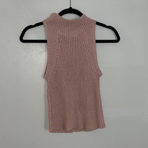 Light knit sleeveless sweater